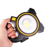 Lampe de travail à LED, COB Portable, charge directe, USB, Rechargeable avec crochet, éclairage plus puissant pour réparation de voiture