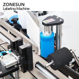 ZONESUN ZS-TB260RA etichette a prova di manomissione etichettatrice automatica per bottiglie di vasetti rotondi autoadesivi - Product Image 4