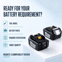 Baterai Li-ion 18V BL1860 BL1850 BL1840 BL1830 untuk Perkakas Tanpa Kabel Mak, Paket Baterai Pengganti, Pabrik Sumber OEM