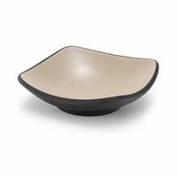 Service de table d'hôtel : Ensemble de vaisselle en mélamine couleur mocha clair, plateau incassable, pour l'hôtellerie en gros en Égypte et en Afrique, OEM
