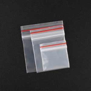 맞춤형 투명 미니 PE LDPE 일회용 지퍼백 재밀봉 가능 플라스틱 포장 백 - Product Image 4