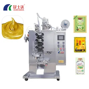 automatic shampoo hair dye High Speed sanitizer alcohol hand lotion sanitizer Paste Cream Cosmetic Gels Packing machine