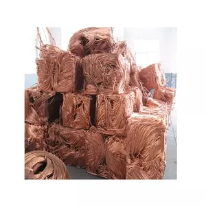 Venta directa de fábrica chatarra de alambre de cobre pureza precio más alto mejor 99.9% chatarra de alambre de cobre