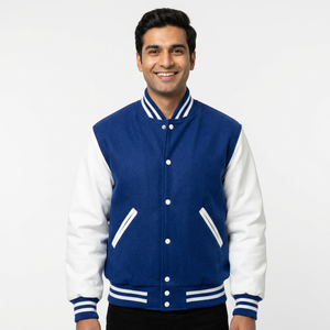 OEM venta al por mayor Mash up Finals Champions Varsity chaqueta de moda chaqueta de alta calidad CollegeBaseballjacket para los hombres - Product Image 1