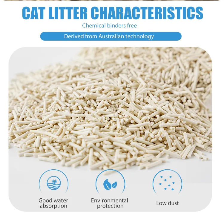 6l 1.5Mm 2.0Mm 2.5Mm Chinese Fabriek Klonteren Groothandel Zand Tofu Kattenbakvulling Kat Liiter Zand