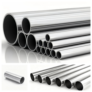 Tubo de Acero Inoxidable Sin Costura y Soldado, Certificado por ISO, PED, TUV, Estándar ASTM <span class=keywords><strong>EN</strong></span>, Todos los Diámetros, Espesores y Longitudes - Product Image 1