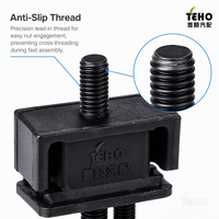 Amortisseur de vibrations en caoutchouc pour moteur de tricycle robuste TEHO, pièce de rechange pour rickshaw et moto cargo TENGHAO