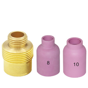 Boquilla de Cerámica QQ300 para Soldadura por Arco de Argón, Boquilla de Cerámica 33N, Filtro de Malla para Mango de Soldador, Accesorio para Soldadores TIG - Product Image 1