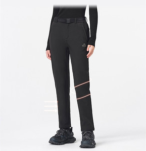 PELLIOT Hiver Polaire Doublé Doux Respirant Chaud <span class=keywords><strong>Randonnée</strong></span> Léger Soft Shell <span class=keywords><strong>Pantalon</strong></span> Offre Spéciale Femmes Sports de Plein Air - Product Image 1