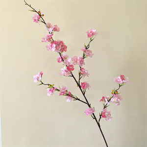 Vente en gros de branches de fleurs de <span class=keywords><strong>cerisier</strong></span> artificielles réalistes de haute qualité à longue tige pour les arrangements de mariage - Product Image 6
