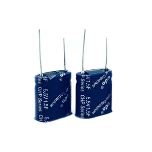 Super capacitor original, capacitor de farad 5.5v 1.5f CHP-5R5 l 155r-pc cda, tamanho 20*16.8*8.8mm