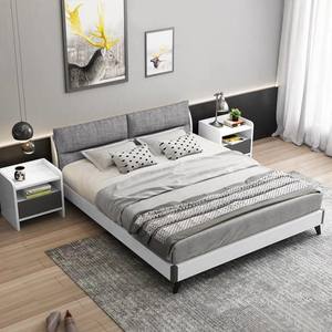 การออกแบบที่เรียบง่ายแผงเตียง <span class=keywords><strong>MDF</strong></span> เฟอร์นิเจอร์ห้องนอน - Product Image 2