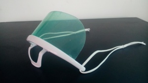 قناع بلاستيكي للنظافة لطاقم تقديم الطعام قناع بلاستيكي للحيوان الأليف قناع شفاف مضاد للعاب قناع بلاستيكي للأذن المعلقة - Product Image 6