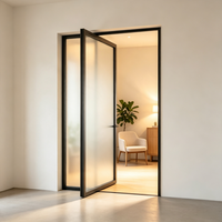 Porte coulissante résistante aux chocs XIYATECH, verre de sécurité feuilleté conforme à la norme AAMA, résistant aux ouragans, portes d'entrée de villa haut de gamme
