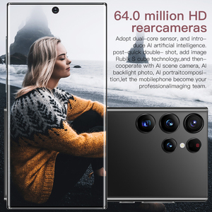 Téléphone portable intelligent Android 13.0 <span class=keywords><strong>S22</strong></span>+ ULTRA original, 16 Go + 1 To, <span class=keywords><strong>double</strong></span> carte <span class=keywords><strong>SIM</strong></span>, 32 MP + 64 MP, batterie 6800 mAh, idéal pour le gaming – Vente Flash - Product Image 2