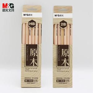Lápiz de Madera M&G 2B HB Hexagonal, 12 Piezas, para Escritura Básica, Uso Escolar y de Oficina - Product Image 1