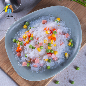 Riso Shirataki OEM/ODM a Basso Indice Glicemico, Cibo Istantaneo Salutare a Basso Contenuto Calorico, Pronto da Mangiare, Konjac per Dieta Femminile, Senza Glutine/Zucchero/Grassi/OGM, Ricco - Product Image 4