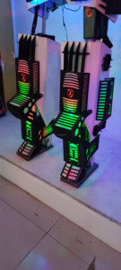 Costume da Festa per Performance, Tuta Robot LED da Supereroe, Costume da Capitan America per Adulti, Cosplay di <span class=keywords><strong>Spiderman</strong></span>, Costume Anime per Halloween - Product Image 5