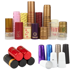 Papel de aluminio de fábrica, cápsulas termorretráctiles personalizadas, envoltura retráctil de vino, cápsulas de champán para botellas de vino OEM ODM - Product Image 1