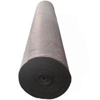 Bester Preis Hochwertige Polyester-Vlies nadel Filz rolle mit hoher Dichte 1mm 2mm 3mm graue atmungsaktive Filz folien unterlage