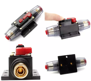 Disjoncteur 12V-24V avec réinitialisation manuelle, réinitialisation automatique, protection contre les surcharges, avec vis de montage pour <span class=keywords><strong>voiture</strong></span> - Product Image 1