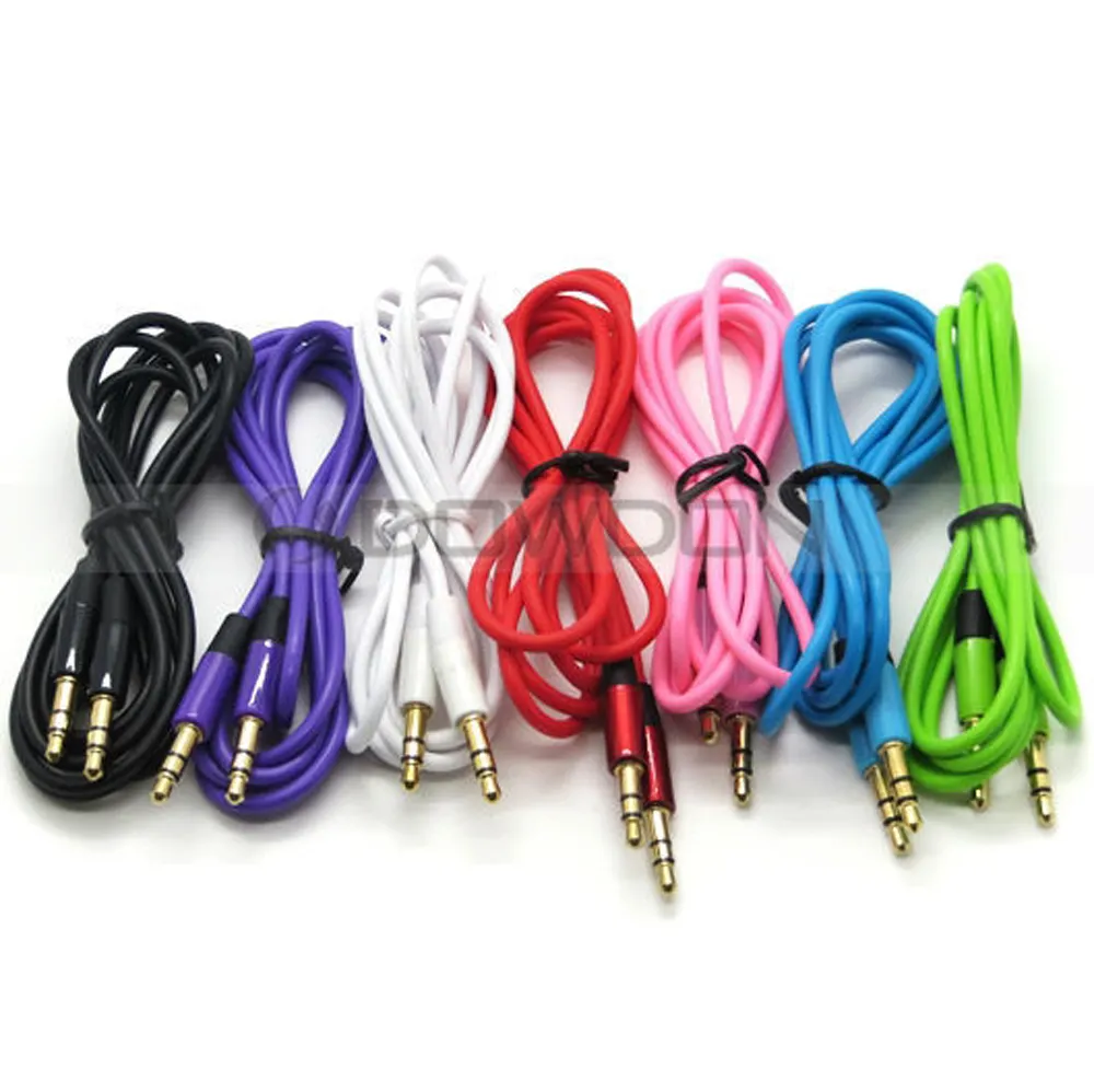 3.5mm Auxiliary Audio Cable Male zu Male AUX Cord für Headphones,iPods,iPhones,iPads,Home/Car Stereos und More