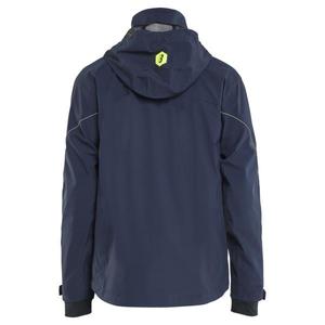BLAKLADER - 448319178633XXL Chaqueta impermeable stretch Azul marino oscuro/amarillo-EAN 7330509947807 PROTECCIÓN PARA TODO TIEMPO - Product Image 3