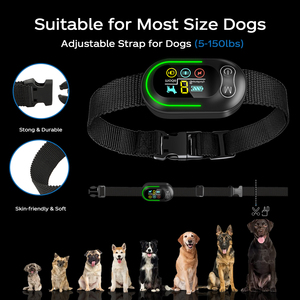 <span class=keywords><strong>Collar</strong></span> Antiladridos Inteligente con Pantalla a Color, Detección de Alta Precisión, Reconocimiento Automático de Ladridos, Recargable para Perros Pequeños, Medianos y Grandes - Product Image 5