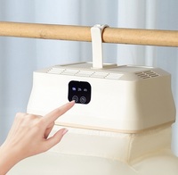 Séchoir à linge électrique portable à air chaud, pliable, pour la maison et les voyages, séchage rapide, à suspendre