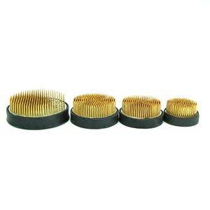 Agujas de Cobre para Ikebana, <span class=keywords><strong>Kenzan</strong></span> Redondo Tipo D40, Arreglista de Flores de Arte Japonés con <span class=keywords><strong>Kenzan</strong></span> Permanente de Púas - Product Image 3