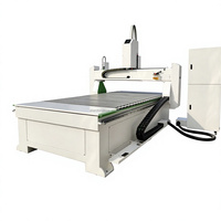 Machine de gravure CNC 1325 à prix avantageux pour matériaux publicitaires, machine de travail du bois monotête