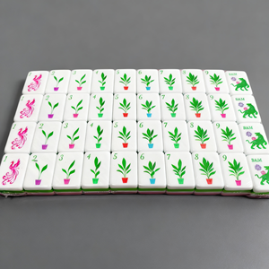 Nuevo Juego de Mahjong de Lujo en Acrílico Rosa 2026, 160 Fichas Exquisitamente Talladas, Estuche de 4 Capas, Estilo Americano, el Regalo de Navidad Definitivo - Product Image 5