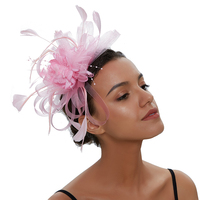 Serre-têtes de luxe colorés à plumes, nœuds fantaisie, fascinateurs, pinces banane, accessoires de coiffure élégants pour femmes