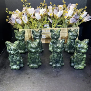 Artisanat en cristal fait <span class=keywords><strong>main</strong></span>, sculptures en pierre naturelle de haute qualité, énergie des cristaux, style d'éclairage DIY pour cadeau souvenir - Product Image 4