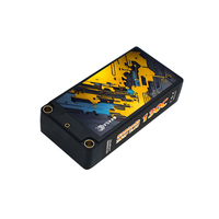 Upgrade VSVAW 2S baterai Lipo 7.4V 5800mAh 130C, Kompatibel 1/10 mobil Drift kendali jarak jauh mendaki mobil cangkang keras baterai