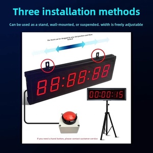 Chronomètre électronique à LED pour l'escalade, marathon et compétitions. - Product Image 4