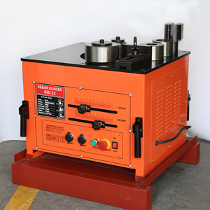 Hướng dẫn sử dụng tay di động cốt thép uốn máy 6-32mm thủy lực cốt thép Bender sắt Thanh Máy uốn - Product Image 1