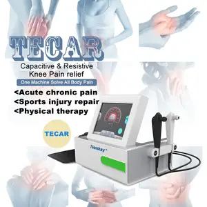 Tela sensível ao toque Inteligente Tecar Fisioterapia Pain Relief rf beleza dispositivo CET RET máquina