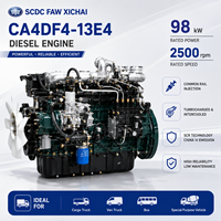 SCDC FAW XICHAI CA4DF4-13E4 98kW 2500rpm Common Rail Truck Engines Systems Diesel Engine Assembly for Medium Duty Cargo Truck