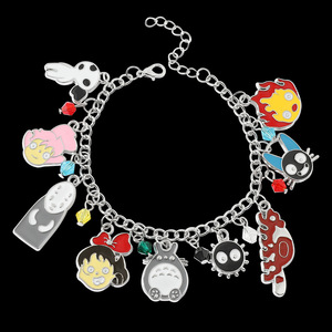 Brazalete de Anime Japonés con Personajes de Ogino <span class=keywords><strong>Chihiro</strong></span>, Sin Rostro, Clásico de Anime, El Viaje de <span class=keywords><strong>Chihiro</strong></span> y <span class=keywords><strong>Totoro</strong></span>, Servicio de Entrega de Kiki - Product Image 3