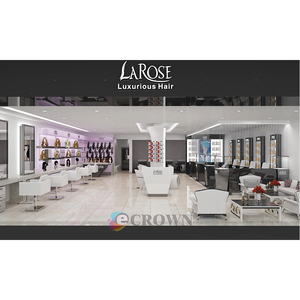 Round <strong>Wig</strong> Stand Design Salon Kiosk Shop Salon Kiosk Shop <strong>Cock</strong> Kiosk OEM - Product Image 3