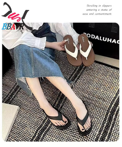 Chanclas de Mujer con Suela de Goma a Bajo Precio, Chanclas de Verano con Suela Suave, Sandalias de Moda para Exteriores, Chanclas de Verano para Mujer - Product Image 3