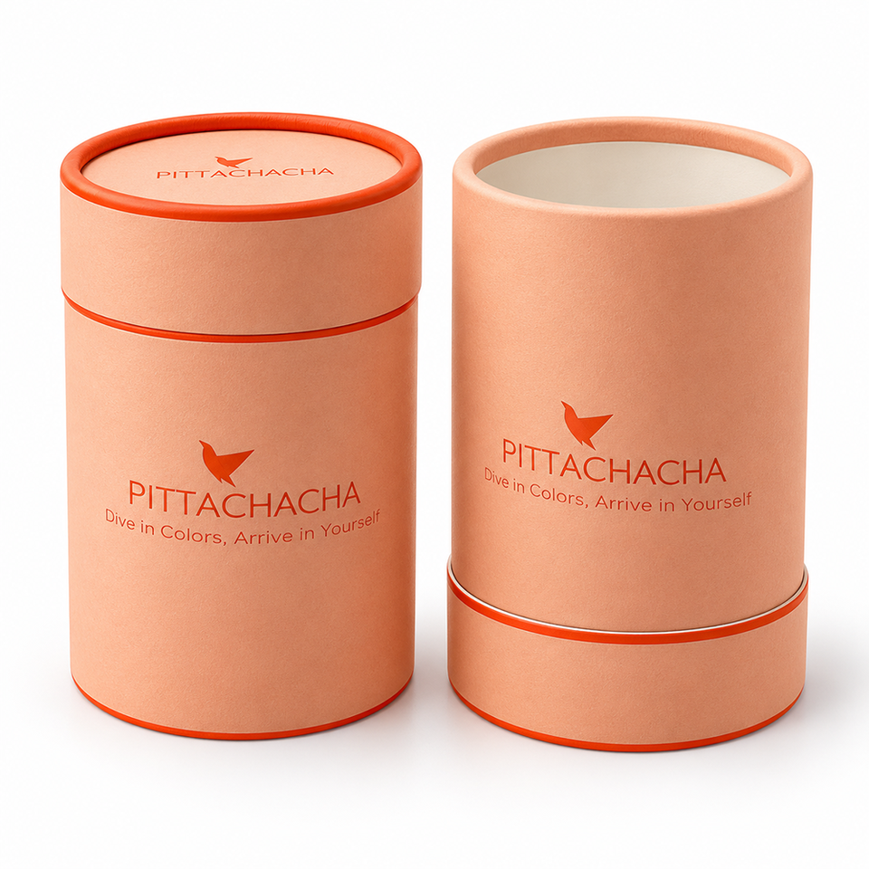 Custom Printed Paper Tube Packaging Cylinder Box with Logo for ...