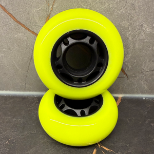 Roues de patins à roues alignées OEM 74mm PU Roues à roulettes super durables à grande vitesse pour <span class=keywords><strong>lit</strong></span> de réformateur de Pilates à rebond élevé - Product Image 6
