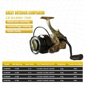 Nouveaux moulinets de pêche en eau salée de mer à traînée maximale de 10kg <span class=keywords><strong>4000</strong></span> 6000 8000 10000 14000 série moulinets de <span class=keywords><strong>carpe</strong></span> en métal pour les utilisateurs gauchers - Product Image 3