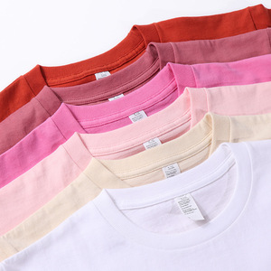 Precio barato 250gsm 100% camiseta en blanco de algodón para impresión de LOGOTIPO personalizado en varios colores - Product Image 2