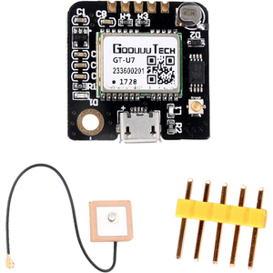 Module GPS GT-U7, récepteur GPS, navigation par satellite, positionnement NEO-6M avec microcontrôleur 6M 51 - Product Image 1