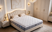 Matelas à ressorts ensachés de haute qualité avec surmatelas, tailles Twin, King, Queen, Full, matelas orthopédique massant en mousse à mémoire de forme