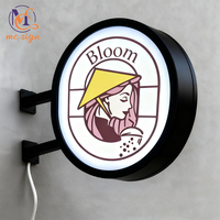 Boîte à lumière LED personnalisée, lettres 3D, enseigne lumineuse LED, lettres en relief pour devanture de magasin, signalétique extérieure pour magasins et bâtiments