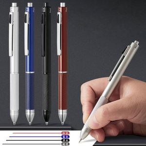 Custom Sports Business Metal Black Technology Four-in-One Multicolor Ballpoint Automatic Pencil Gravity Sensing 1.0mm Students - Product Image 2